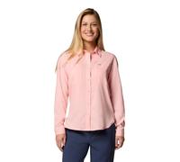Columbia Women's Silver Ridge Utility Long Sleeve Shirt, Long Sleeve Shirt, Pink Sand, M
