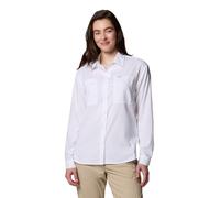 Columbia Women's Silver Ridge Utility Long Sleeve Shirt, Long Sleeve Shirt, White, S