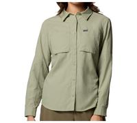Columbia - Women's Skien Valley L/S Shirt - Shirt size L, olive