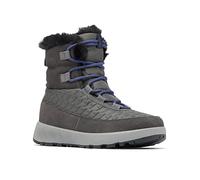 Columbia Women's Slopeside Peak Luxe Hiking Shoe, Shark/Clematis Blue, 4 UK