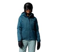 Columbia Women's Snowy Summit Insulated Jacket, Ski Jacket, Everblue Dobby, L