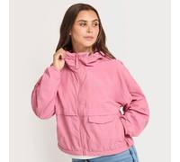 Columbia Spire Valley Cropped Hooded Windbreaker Jacket Pink Women - M