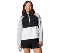 Columbia Womens Spire Valley Windbreaker, White, Size L, Women White