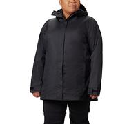 Columbia Women's Splash A Little Ii Jacket, Waterproof & Breathable, Black, XX-Large