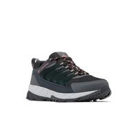 Columbia Women's Strata Trail Low Hiking Shoe, Black/Juicy, 4.5 UK