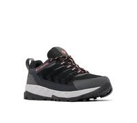 Columbia Women's Strata Trail Low WP, Low Rise Trekking and Hiking Shoes, Black/Juicy, 9