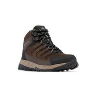 Columbia Women's Strata Trail Mid Waterproof Hiking Boot, Cordovan/Granite Purple, 7 UK