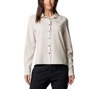 Columbia Women's Summit Valley Woven Long Sleeve Shirt, Dark Stone, XL