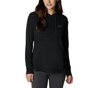 Columbia Women's Sun Trek Hooded Pullover Sweater, Black, L