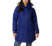 Columbia Women's Suttle Mountain Long Insulated Jacket, Dark Sapphire, XL