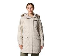 Columbia Women's Suttle Mountain Long Insulated Jacket, Dark Stone, M