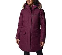 Columbia Women's Suttle Mountain Long Insulated Jacket, Marionberry, 1X