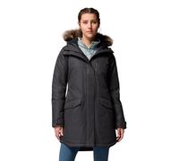 Columbia Women's Suttle Mountain Long Insulated Jacket, Winter Jacket, Black, X-Small