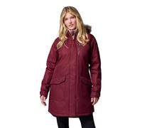 Columbia Women's Insulated Jacket – Suttle Mountain Long – Rich Wine XL