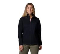 Columbia Women's Sweater Weather Full Zip 2, Full Zip Fleece Jacket, Black Heather, Large