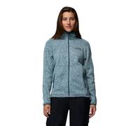 Columbia Women's Sweater Weather Full Zip 2, Full Zip Fleece Jacket, Everblue Heather, Medium