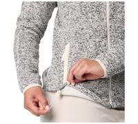 Columbia Women's Sweater Weather Full Zip 2, Full Zip Fleece Jacket, Chalk Heather, Large