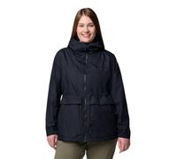 Columbia Women's Sweet Creek 2 Lined Rain Jacket, Waterproof Rain Jacket, Black, X-Small