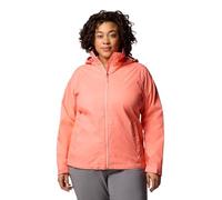 Columbia Women's Switchback 4 Jacket, Waterproof Rain Jacket, Alpenglow, M