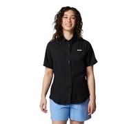 Columbia Women's Tamiami Ii Short Sleeve Shirt, Black, 1X