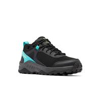 Columbia Women's Trailstorm Ascend WP waterproof low rise hiking shoes, Black (Black x Bright Aqua), 8 UK