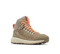 Columbia Women's Trailstorm Crest Mid Waterproof Hiking Shoe, Kettle/Peach, 10