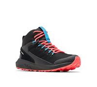 Columbia Women's Trailstorm Mid Waterproof Hiking Shoe, Black/White, 5.5 UK