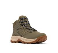 Columbia Women's Transverse Hike WP Wide, Mid Rise Trekking and Hiking Boots, Stone Green/Raw Honey, 3