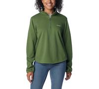 Columbia Women's Trek French Terry Half-Zip Update, Canteen, M