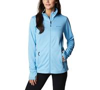 Columbia Women's W Park View Grid Fleece Full Zip Full Zip Fleece Jacket, Vista Blue Heather, Size M