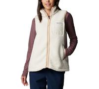 Columbia Women's West Bend Vest 2, Fleece Gilet Vest, Chalk, Medium