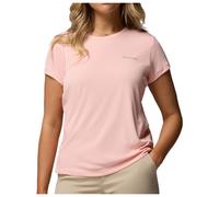 Columbia Zero Rules Light Short Sleeve T-Shirt Light Pastel Pink Women - L