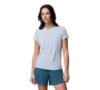 Columbia Women's Zero Rules Light Short Sleeve Crew, Technical Short Sleeve T-Shirt, Cirrus Grey, Medium