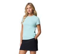 Columbia - Women's Zero Rules Light S/S Crew - Sport shirt size XS, grey