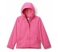 Columbia Youth Arcadia Girls' Rain Jacket, Ultra Pink, XS
