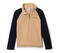 Columbia Youth Boys Glacial Half Zip, Fleece Pull Over, Canoe, Black, M
