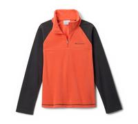 Columbia Youth Boys Glacial Half Zip, Fleece Pull Over, Zing/Shark, M