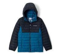 Columbia Youth Boys Powder Lite 2 Hooded Jacket, Hooded Puffer Jacket, Phoenix Blue/Black, X-Small