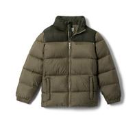 Columbia Youth Boys Puffect 2 Jacket, Puffer Jacket, Stone Green/Greenscape, X-Small