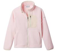 Columbia Youth Fast Trek IV Full Zip Children's Fleece - Satin Pink/Chalk