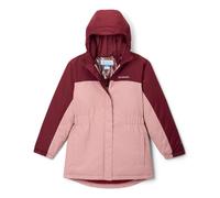 Columbia Youth Girls Hikebound 2 Long Insulated Jacket, Winter Jacket, Eraser Pink/Rich Wine, XX-Small