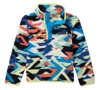 Columbia Youth Helvetia 2 Printed Half Snap Fleece, Fleece Pull Over, Compass Blue Reflections/Compass Blue, XS