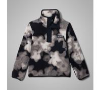 Columbia - Youth Helvetia™ II Sherpa Half Snap Printed Fleece - Black Dyeflower, Black Size XL (18 years) Junior
