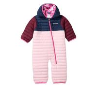 Columbia Youth Infant Powder Lite 2 Reversible Bunting, Snowsuit Romper, Satin Pink/Collegiate Navy/Rich Wine, 18/24 Months