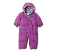 Columbia Youth Infant Snuggly Bunny 2 Bunting, Snowsuit Romper, Razzle/Shale Purple Peaked Tonal, 3/6 Months