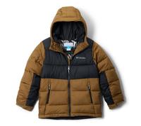 Columbia Youth Pike Lake 2 Hooded Jacket, Hooded Puffer Jacket, Delta/Black, Large