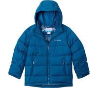 Columbia Youth Pike Lake 2 Hooded Jacket, Hooded Puffer Jacket, Phoenix Blue, Small