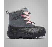 Columbia - Youth Powderbug Alpine™ Waterproof Winter Boot - Graphite, Pink Haze Size 6 UK Junior