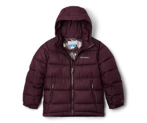 Columbia Youth Sequoia Grove Full Zip Fleece, Full Zip Fleece Jacket, Dark Stone/Black, Small