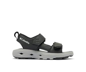 Columbia Youth Techsun Adventure, Sports and Outdoor Sandals, Black/White, 3.5 Regular